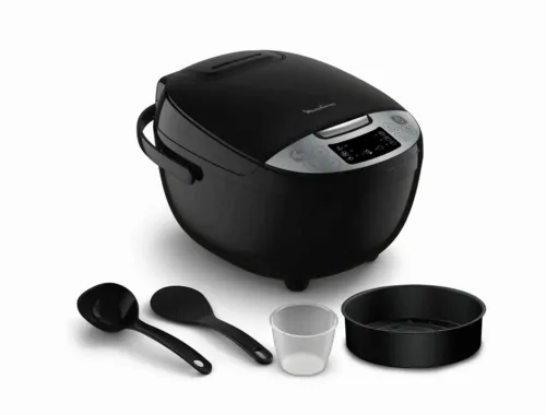 Aparat de gătit multifuncțional Moulinex MK611832, Negru