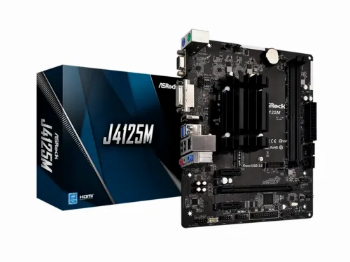 Placă de bază ASRock J4125M, Intel J4125, Micro-ATX