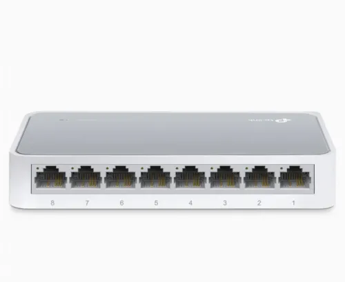 Switch de rețea TP-LINK TL-SF1008D, 8x 10/100 Mbps