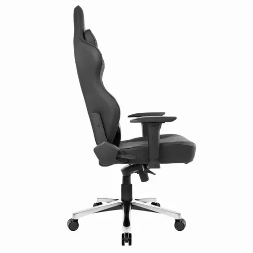 Игровое кресло AKRacing MASTERS Max, Искусственная кожа, Чёрный