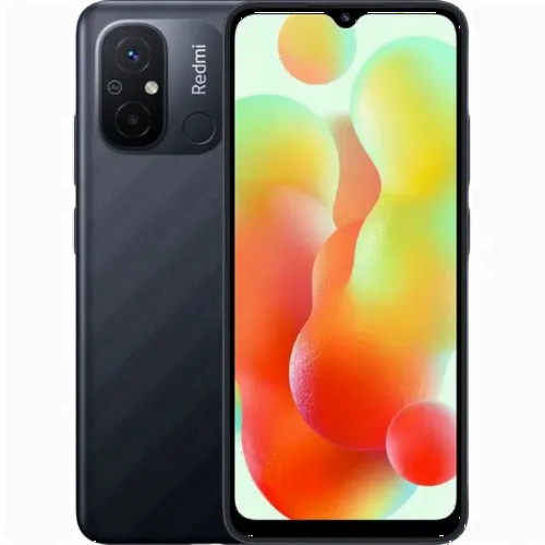 Смартфон Xiaomi Redmi 12C, 3Гб/32Гб, Чёрный