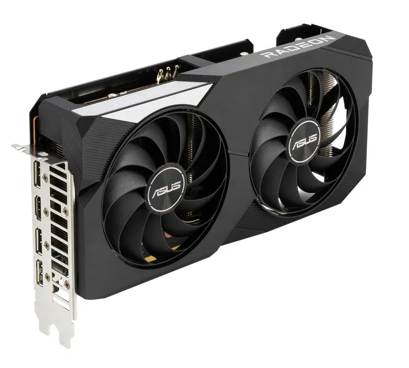 Placă Video ASUS DUAL-RX6600XT-O8G,  8GB GDDR6 128bit