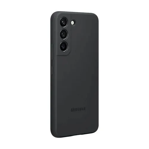 Чехол Samsung Silicone Cover for Galaxy S22, Чёрный