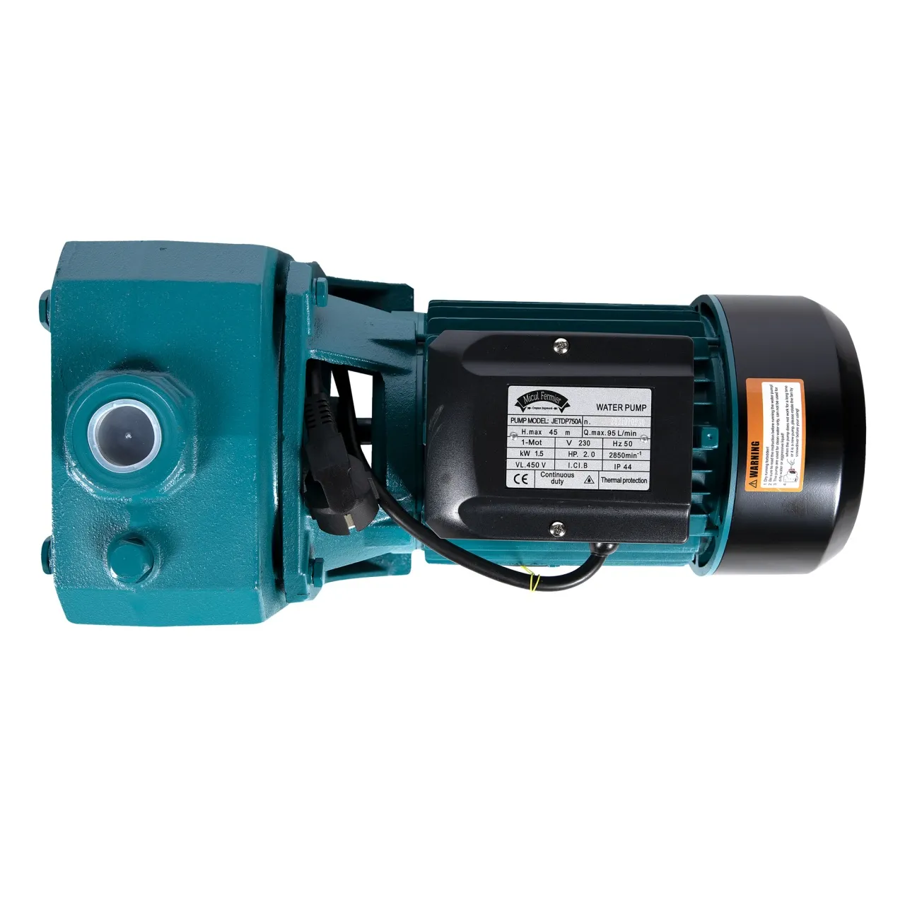 Поверхностный насос 1.5кВт 45м Micul Fermier DP750A — 3