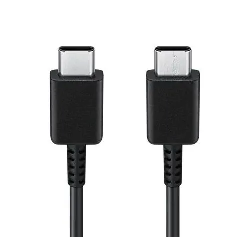 Кабель для зарядки и синхронизации Samsung EP-DA705BBRGRU, USB Type-C/USB Type-C, 1м, Чёрный