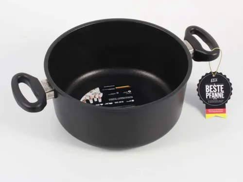 Сотейник AMT Gastroguss AMT-1024-EZ500-L, 3л, 24см, Чёрный