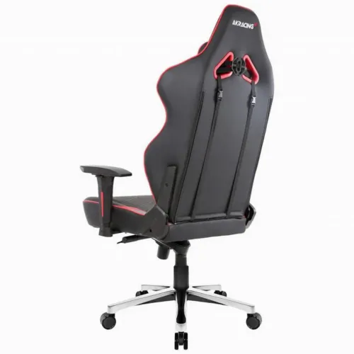 Игровое кресло AKRacing MASTERS Max, Искусственная кожа, Красный