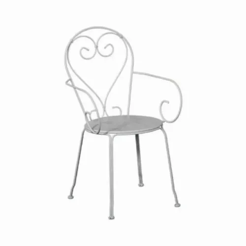 Металлический стул Moka (белый)