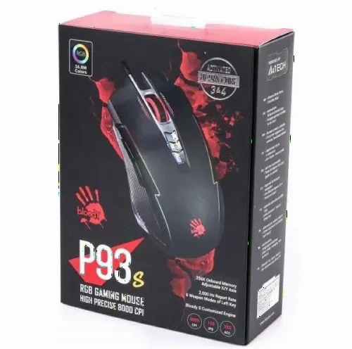 Gaming Mouse Bloody P93s, Negru