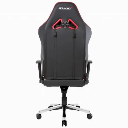 Игровое кресло AKRacing MASTERS Max, Искусственная кожа, Красный