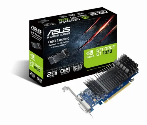 Видеокарта ASUS GT1030-SL-2G-BRK,  2ГБ GDDR5 64бит