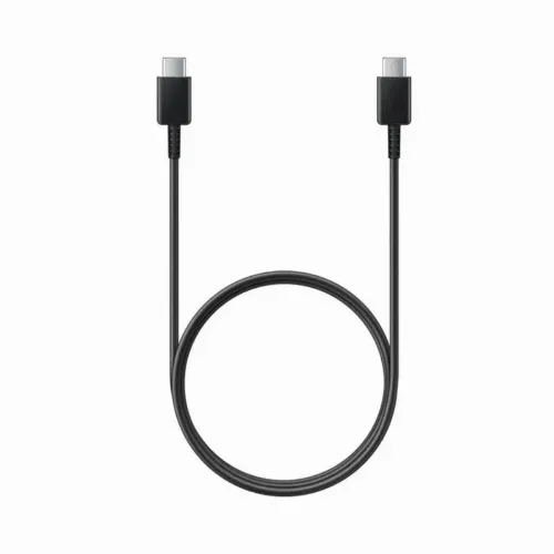 Cablu încărcare și sincronizare Samsung EP-DA705BBRGRU, USB Type-C/USB Type-C, 1m, Negru
