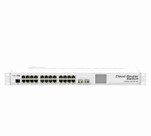 Коммутатор маршрутизатора MikroTik CRS226-24G-2S+RM, Белый