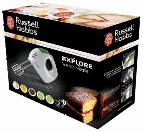Mixer Manual Russell Hobbs Explore, White Green