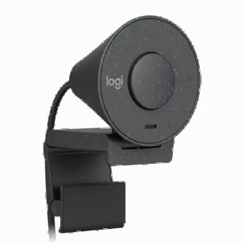 Cameră Web Logitech BRIO 300, Full-HD 1080P, Gri