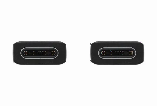 Cablu încărcare și sincronizare Samsung EP-DA705BBRGRU, USB Type-C/USB Type-C, 1m, Negru
