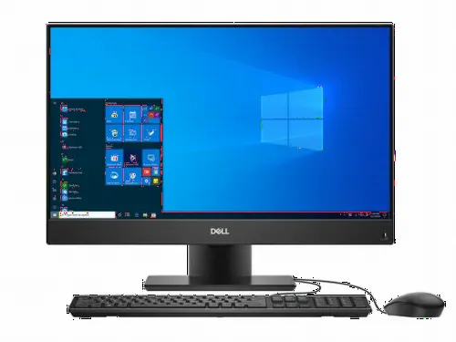 Computer All-in-One DELL OptiPlex 5480, 23,8", Intel Core i5-10500T, 8GB/256GB, Linux Ubuntu, Negru