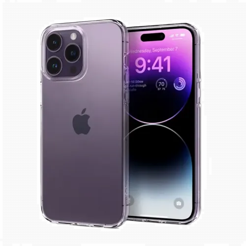 Spigen iPhone 14 Pro Max, Liquid Crystal, Crystal Clear