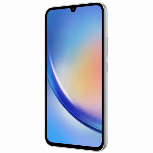 Смартфон Samsung Galaxy A34, 8Гб/256Гб, Серебристый