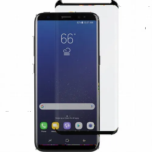 Sticlă de protecție QUMO IonGlass - Galaxy S8+, Negru