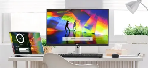 23,8" Monitor DELL S2421H, IPS 1920x1080 FHD, Negru/Argintiu