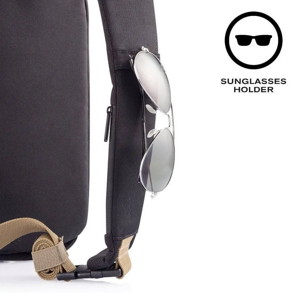 Сумка через плечо Bobby Sling, 9,7", Полиэстер, Чёрный