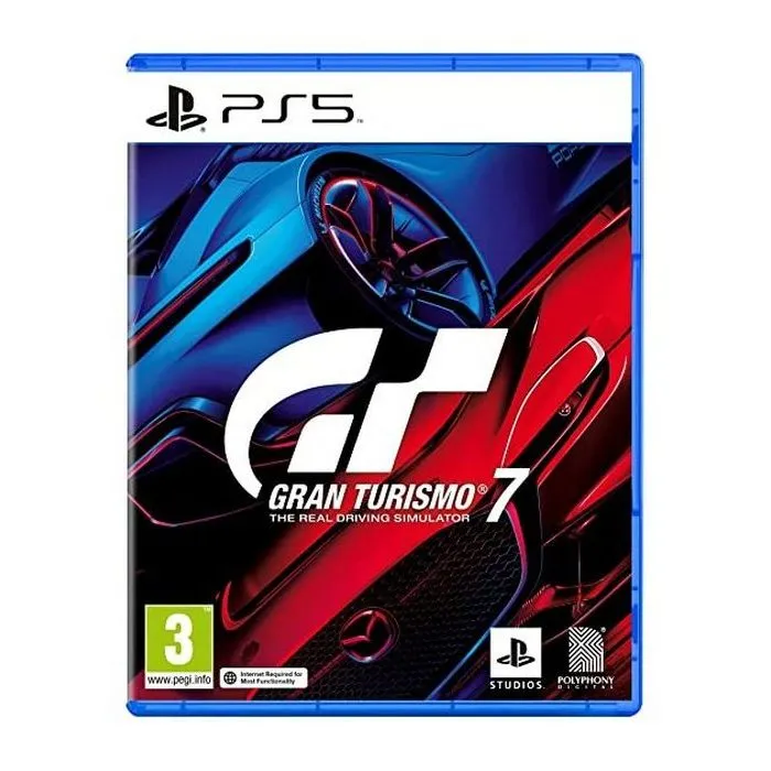 Consolă de jocuri SONY PlayStation 5, Alb, "Gran Turismo 7", "Fifa 23" (Voucher)