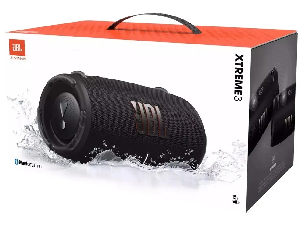 Портативная колонка JBL Xtreme 3, Чёрный