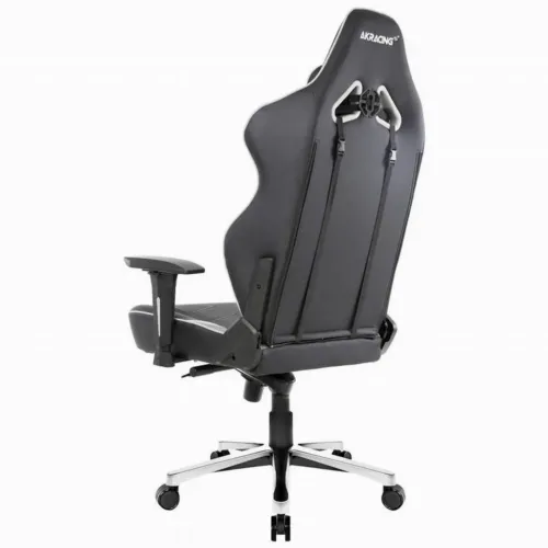 Игровое кресло AKRacing MASTERS Max, Искусственная кожа, Белый