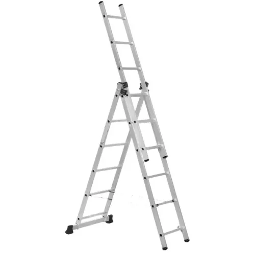 Лестница раздвижная комбинированная TECHNOWORKER 3x6