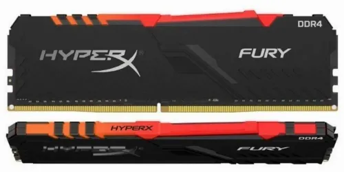 Memorie RAM Kingston HyperX FURY RGB, DDR4 SDRAM, 3600 MHz, 16GB, HX436C17FB3AK2/16