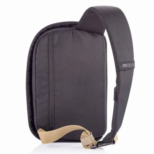 Geantă de umăr Bobby Sling, 9,7", Poliester, Negru