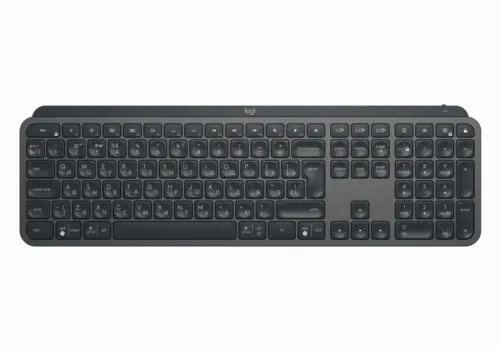 Wireless Keyboard Logitech MX Keys, Premium typing, Metal plate, Backlight, Bluetooth/2.4Gh, Rechar.