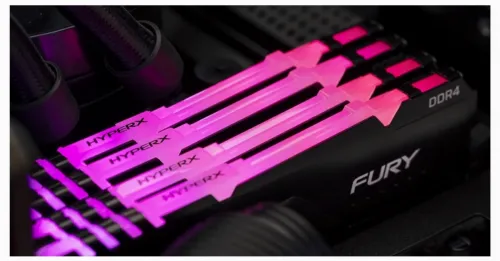 Memorie RAM Kingston HyperX FURY RGB, DDR4 SDRAM, 3000 MHz, 16GB, HX430C15FB3A/16
