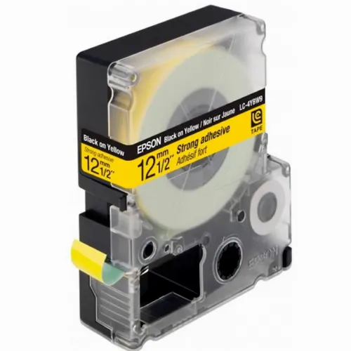  Epson LK-4YBW, 12мм х 9м