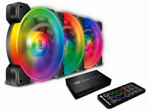 Вентилятор для ПК Cougar CF-V12SET-SPBRGB, 120 мм