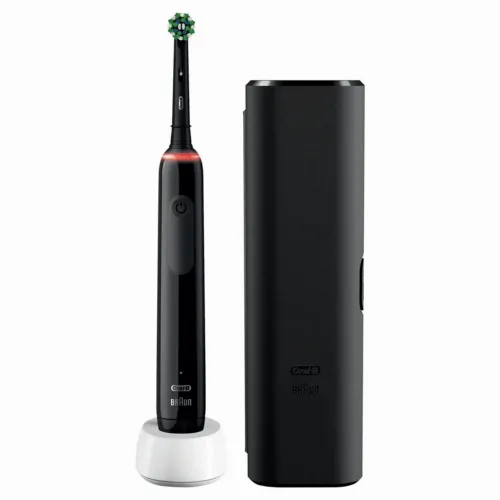 Электрическая зубная щетка Oral-B Pro 3500 Cross Action, Чёрный