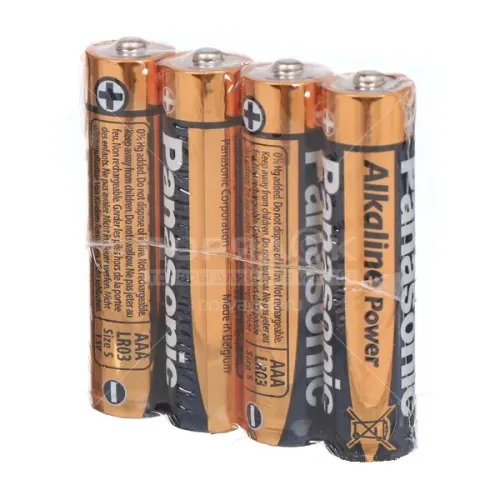Panasonic "ALKALINE Power" AAA Shrink*4, Alkaline, LR03REB/4P