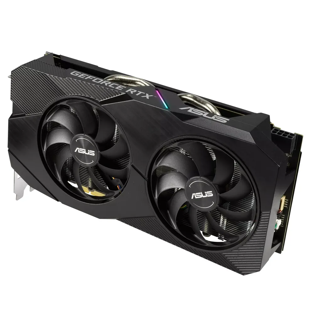 Видеокарта ASUS DUAL-RTX2060-12G-EVO, 12ГБ GDDR6 192бит