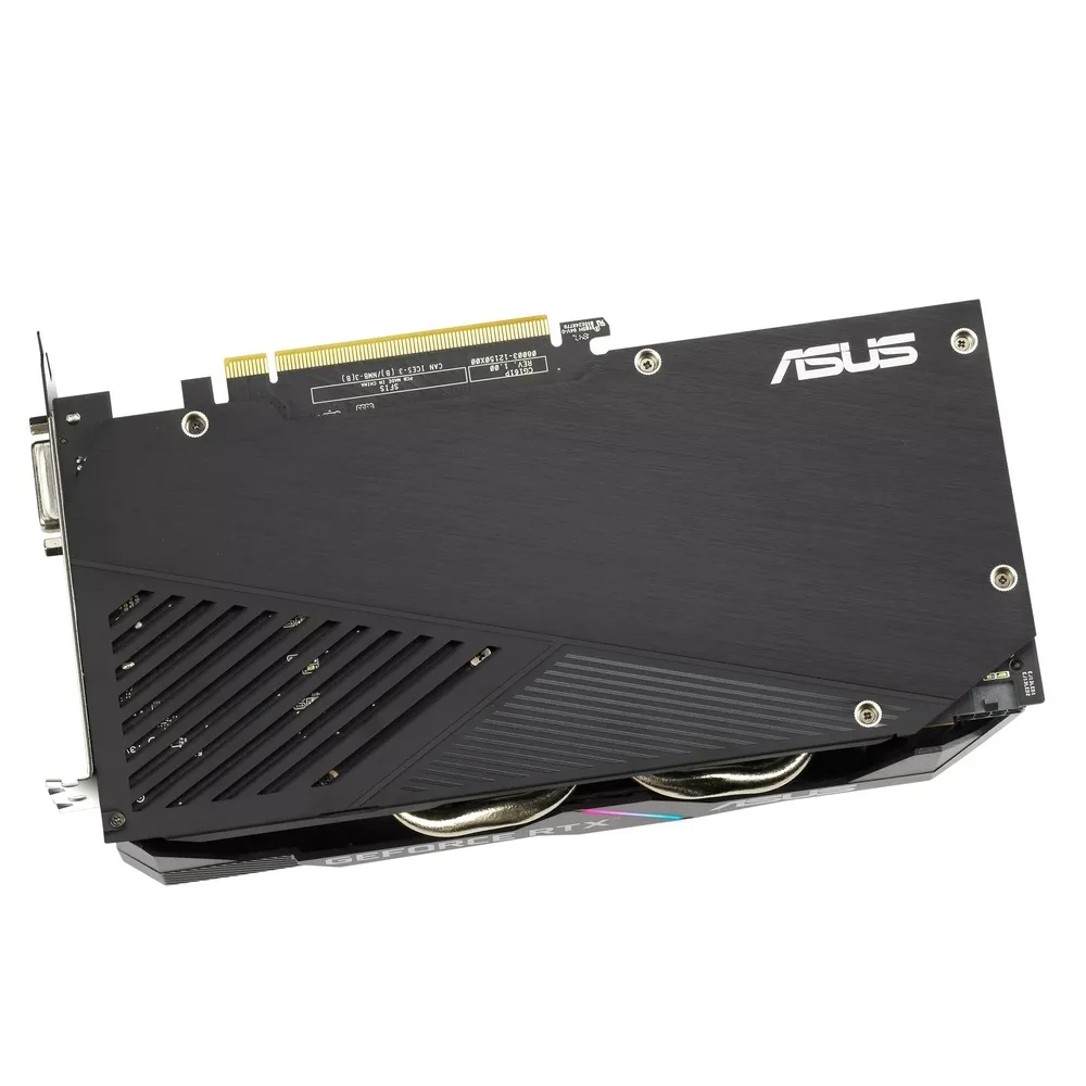 Видеокарта ASUS DUAL-RTX2060-12G-EVO, 12ГБ GDDR6 192бит