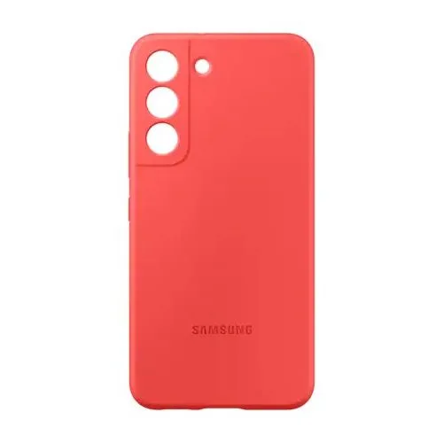 Чехол Samsung Silicone Cover for Galaxy S22, Красный