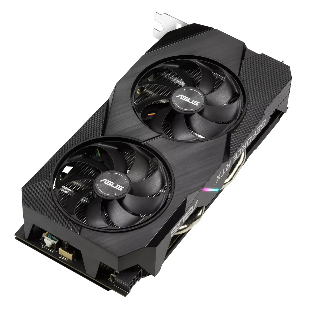 Видеокарта ASUS DUAL-RTX2060-12G-EVO, 12ГБ GDDR6 192бит