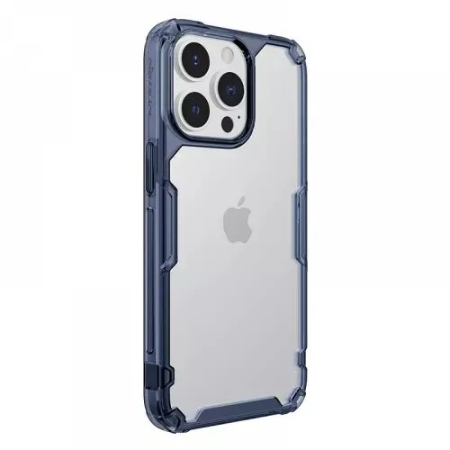 Husă Nillkin iPhone 13 - Ultra thin TPU - Nature Pro, Albastru