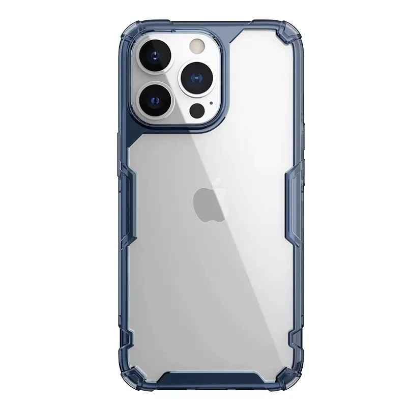 Husă Nillkin iPhone 13 - Ultra thin TPU - Nature Pro, Albastru