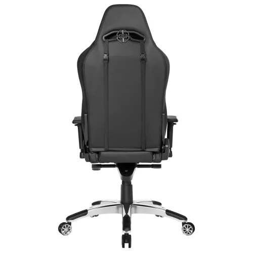 Игровое кресло AKRacing MASTERS Premium, Искусственная кожа, Угольно-Чёрный