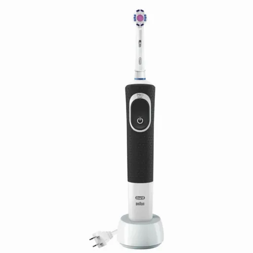 Электрическая зубная щетка Oral-B PRO 500 3D, Белый Синий