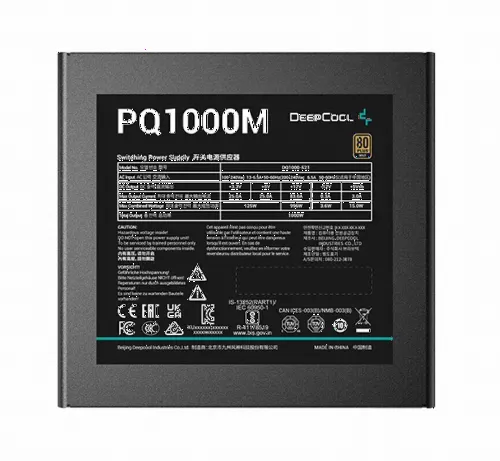 Sursă Alimentare PC Deepcool PQ1000M, 1000W, ATX, Complet modular