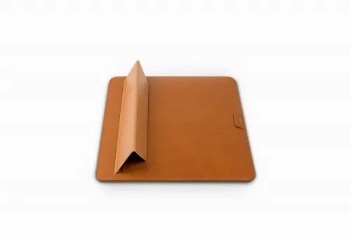 Husă universală pentru Laptop Moshi Muse 3-in-1 Slim Laptop Sleeve, 13", Microfibră, Maro