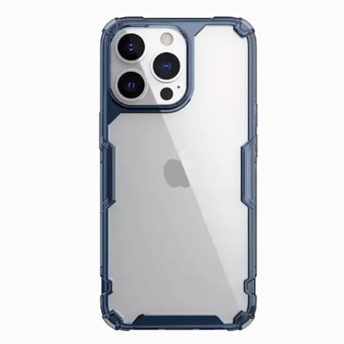 Husă Nillkin iPhone 13 - Ultra thin TPU - Nature Pro, Albastru