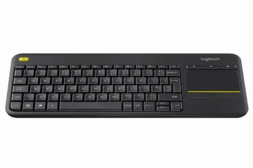 Tastatură Logitech K400 Plus, Fără fir, Negru